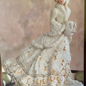 Lenox Florentine and Pearl Lighted Skater